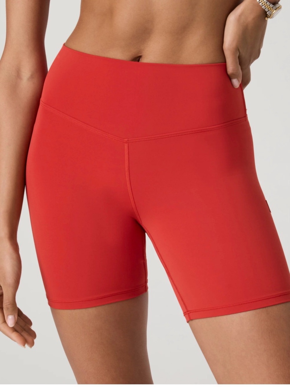 NWOT Vuori All the Form Shorts 6” in Crimson L